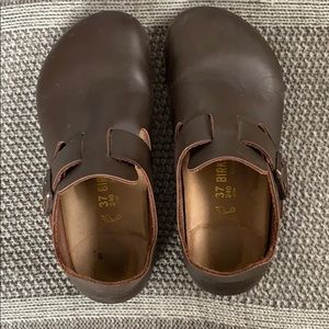 Birkenstock London Habana waxy leather
